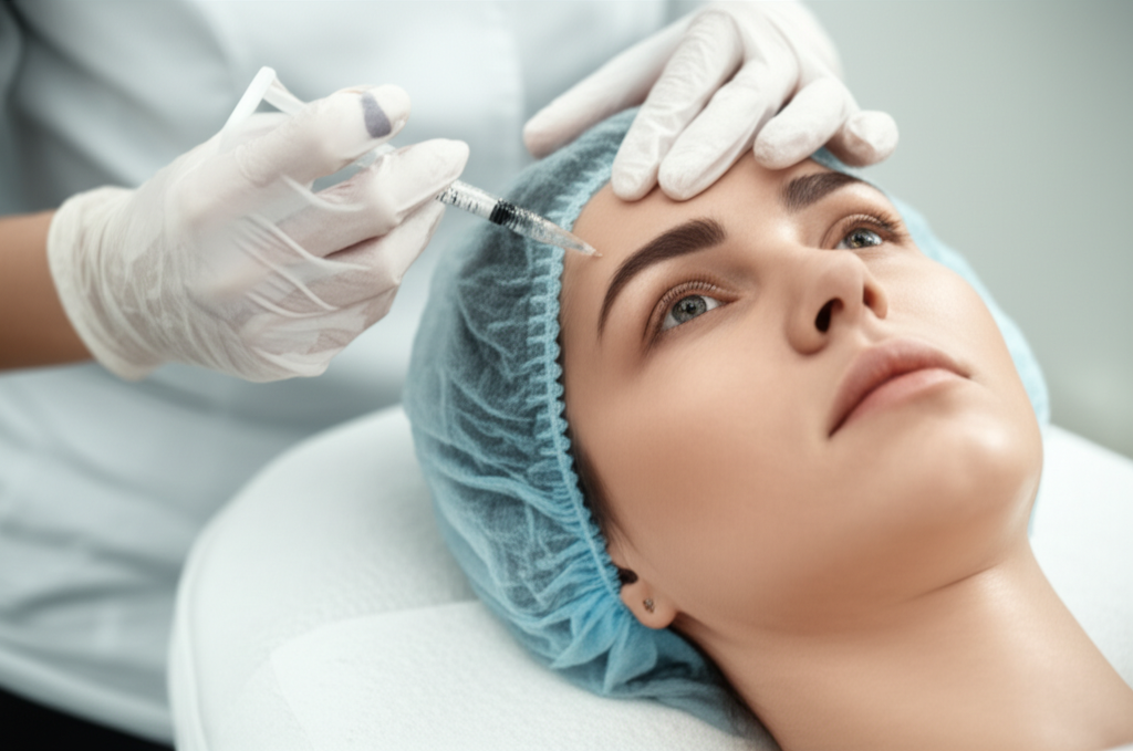 주사 쁘띠시술 장면