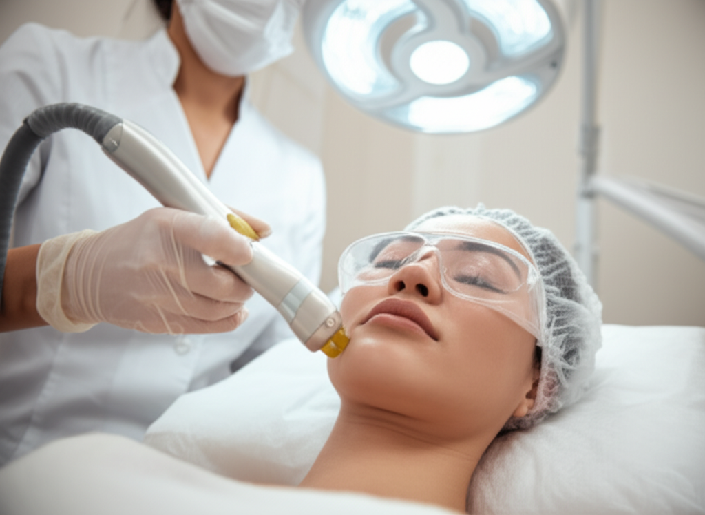 레이저 색소 치료 시술